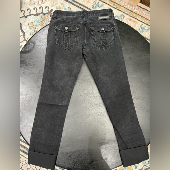 🖤👖Burberry Brit👖🖤Black Kensington Skinny Jean Size 28 - Picture 2 of 6